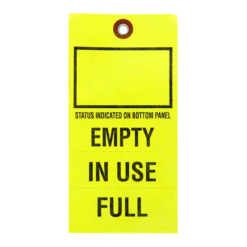 Brady Gas Cylinder Status Tags
