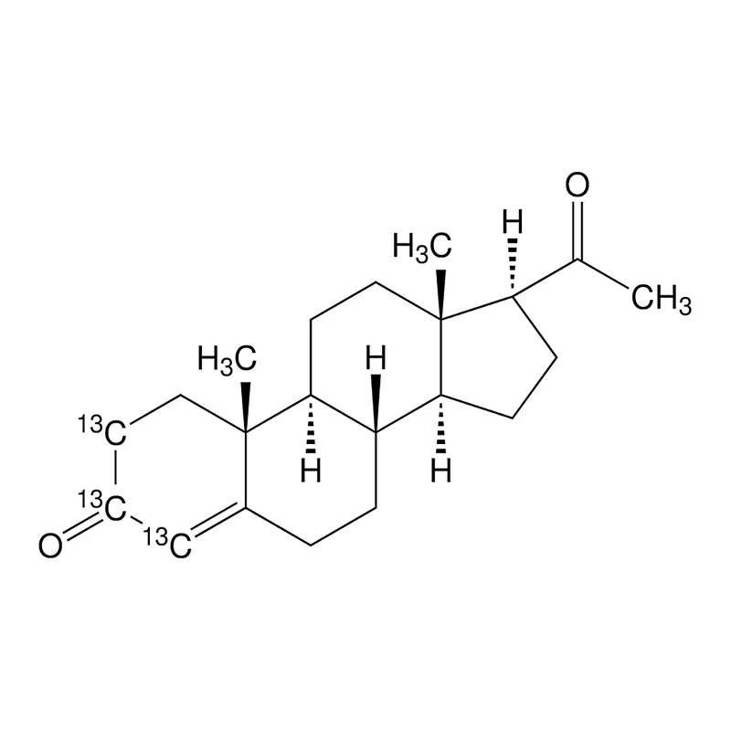 Merck Progesterone-2,3,4-13C3