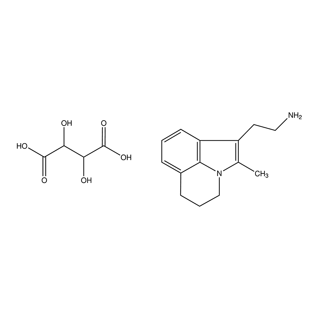Merck [2-(2-Methyl-5,6-dihydro-4H-pyrrolo[3,2,1-ij]quinolin-1-yl)ethyl]amine 2,3-dihydroxysuccinate (salt)