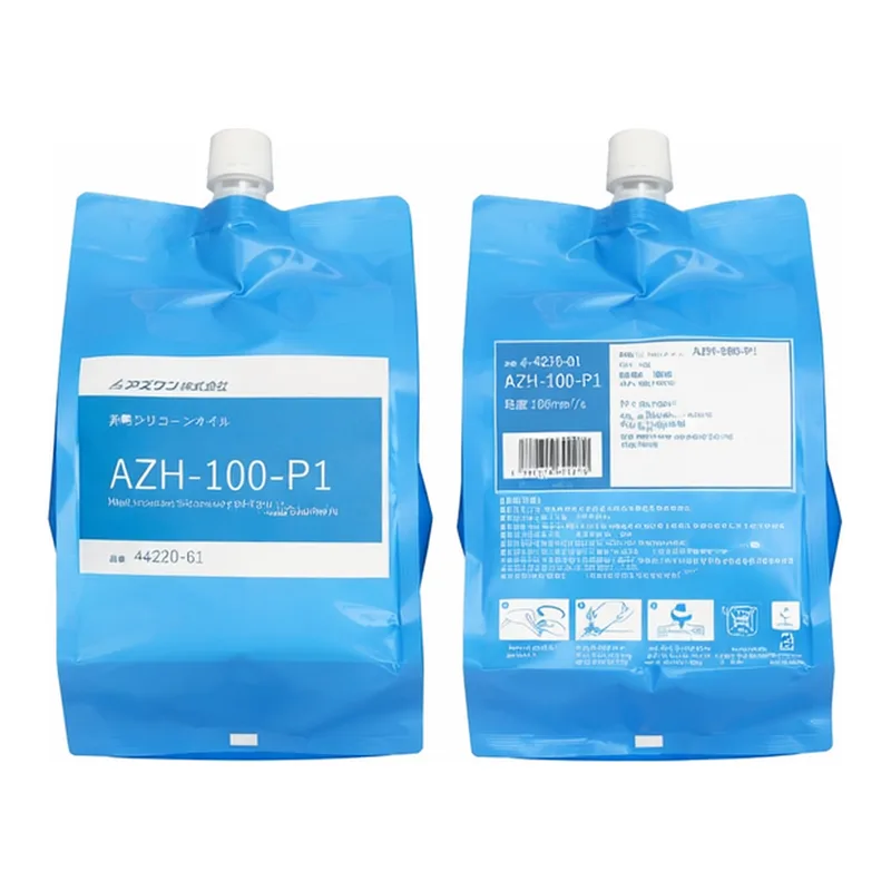 AS ONE 4-4230-01 Heat-resistant silicone oil (pouch type) 1kg AZH-100-P1
