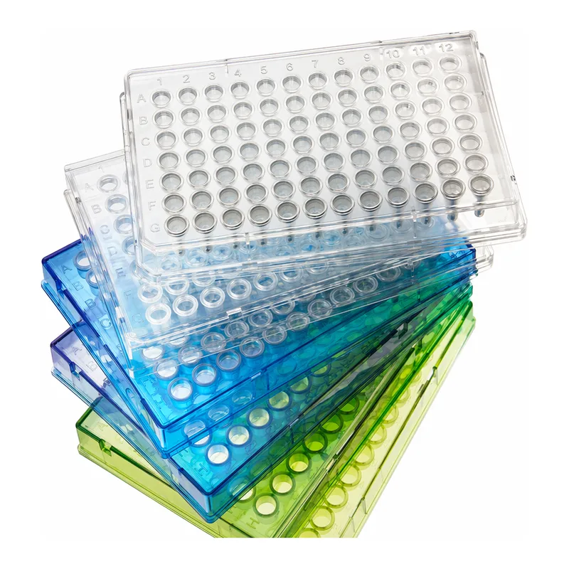 Thermo Fisher Scientific Armadillo PCR Plate, 96-well, green, semi-skirted, low profile, white wells