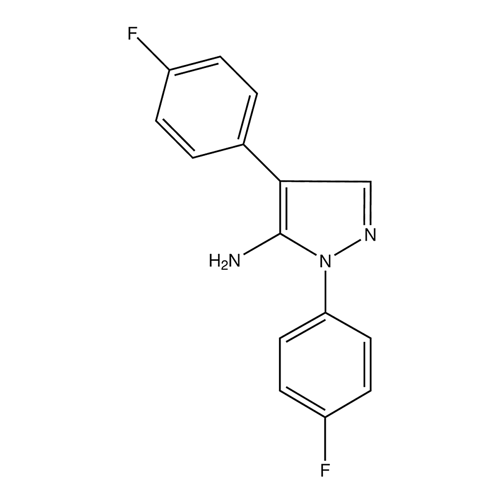 Merck 1,4-Bis(4-fluorophenyl)-1H-pyrazol-5-amine
