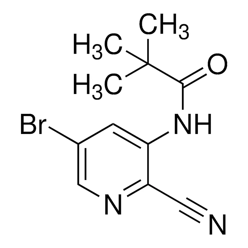 Merck N-(5-Bromo-2-cyanopyridin-3-yl)pivalamide