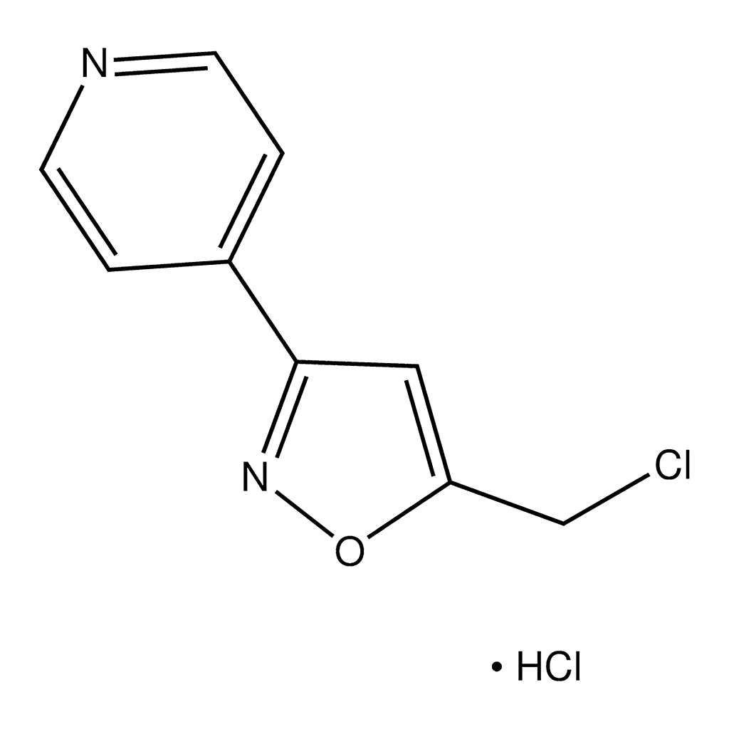 Merck 4-[5-(Chloromethyl)isoxazol-3-yl]pyridine hydrochloride
