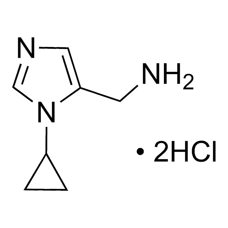 Merck 1-(1-Cyclopropyl-1H-imidazol-5-yl)methanamine dihydrochloride