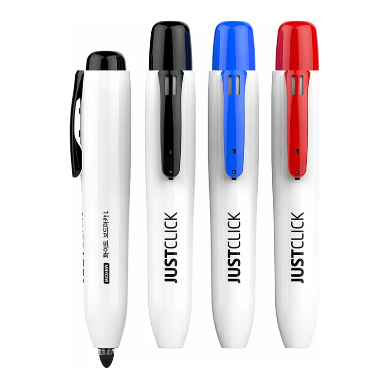 OFFICENEX 저스트클릭 화이트보드마카L 흑색(3.0mm/모리스)