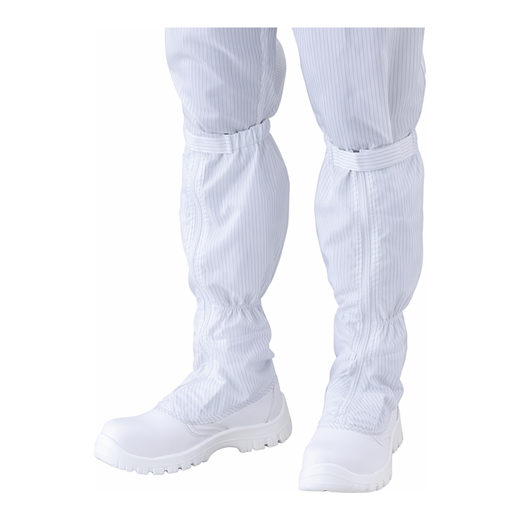 AS ONE ASPURE Clean Safety Boots (with Zipper, Long Type) CIC, 아즈퓨아 클린 안전부츠(지퍼사양, 롱 타입)(클린 세탁품)