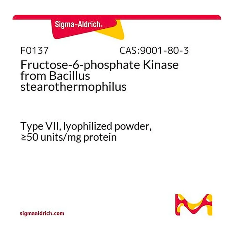 Merck Fructose-6-phosphate Kinase from Bacillus stearothermophilus