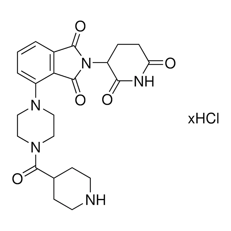 Merck Pomalidomide-piperazine-piperidine-4-carboxamide hydrochloride