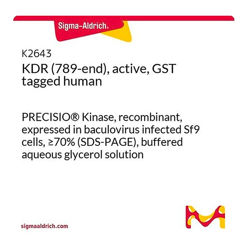 Merck KDR (789-end), active, GST tagged human