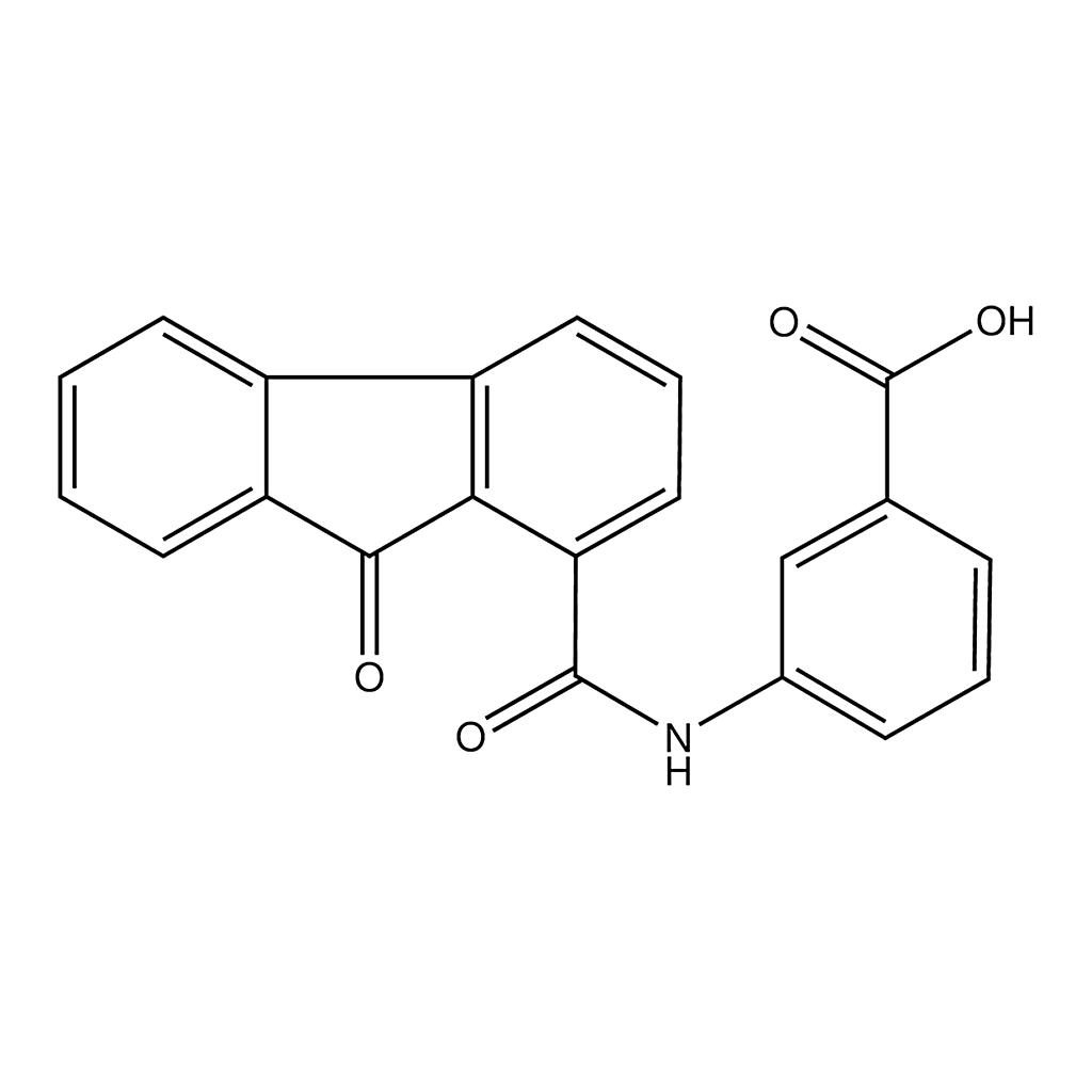 Merck 3-(9-Oxo-9H-fluorene-1-carboxamido)benzoic acid