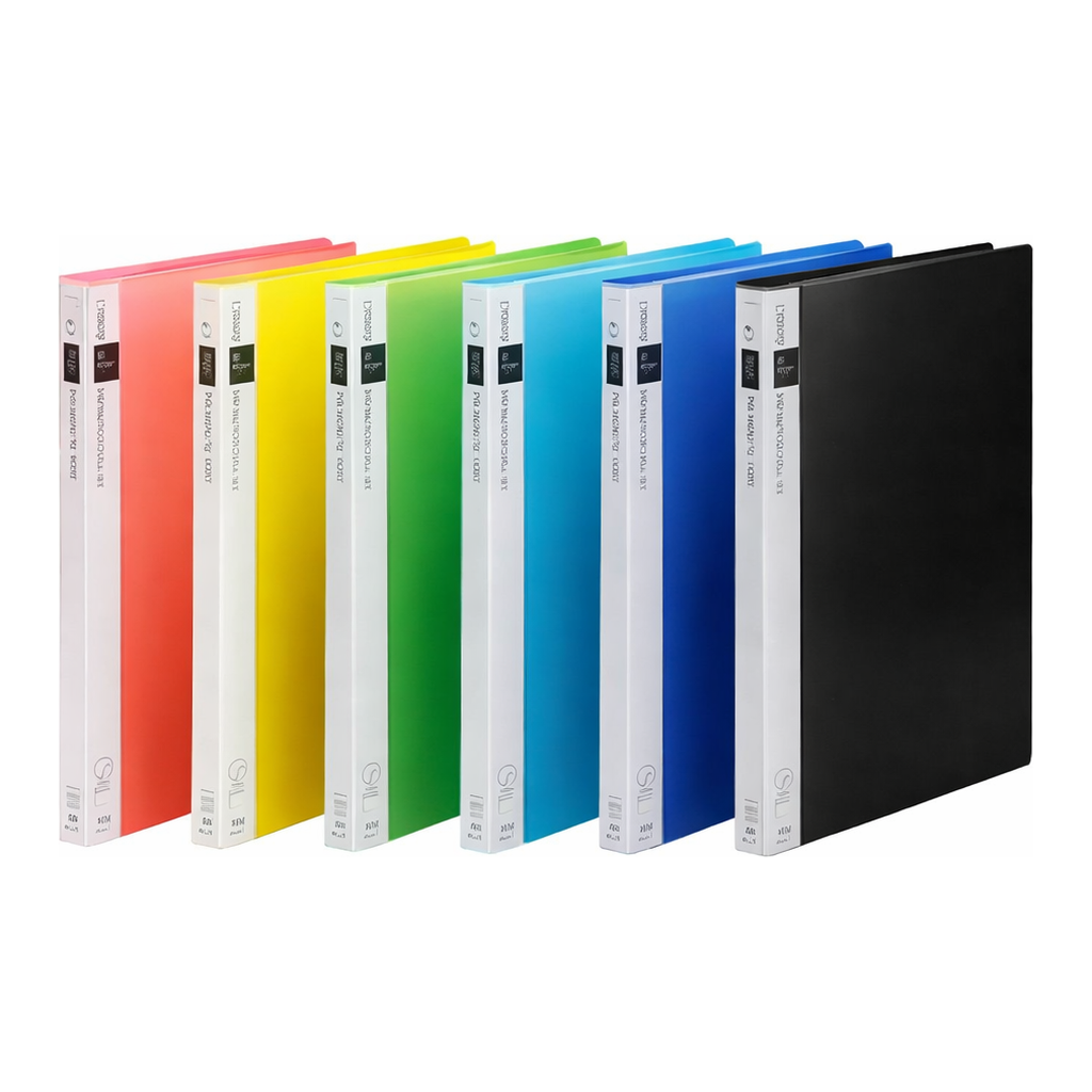 OFFICENEX 문화 3공O링 클리어화일 40매(A4/핑크/F551-73)