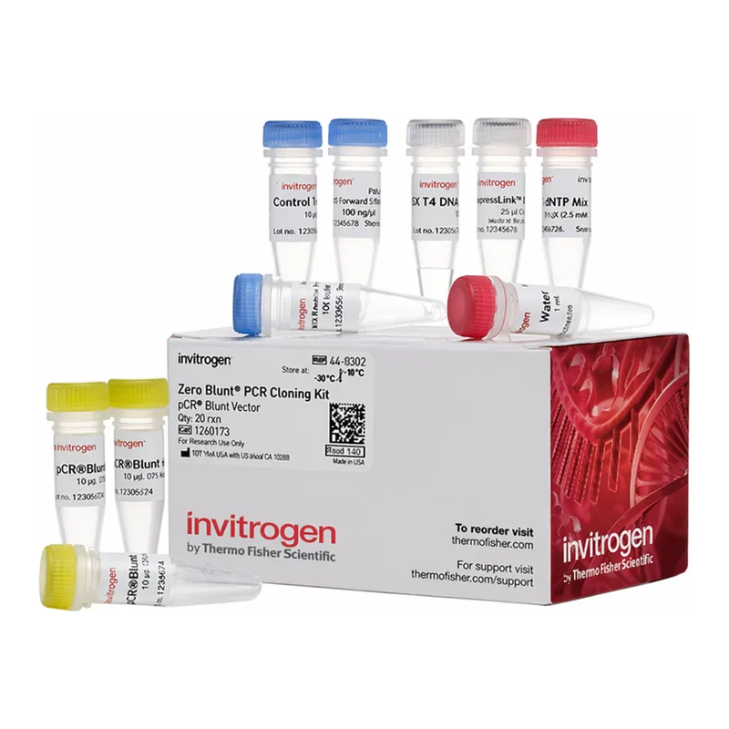 Thermo Fisher Scientific Zero Blunt PCR Cloning Kit, without competent cells, 20 Reactions