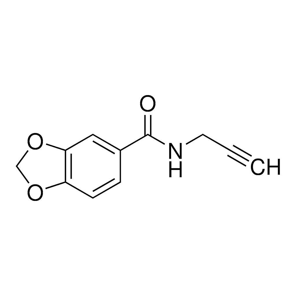 Merck N-(2-propynyl)-1,3-benzodioxole-5-carboxamide