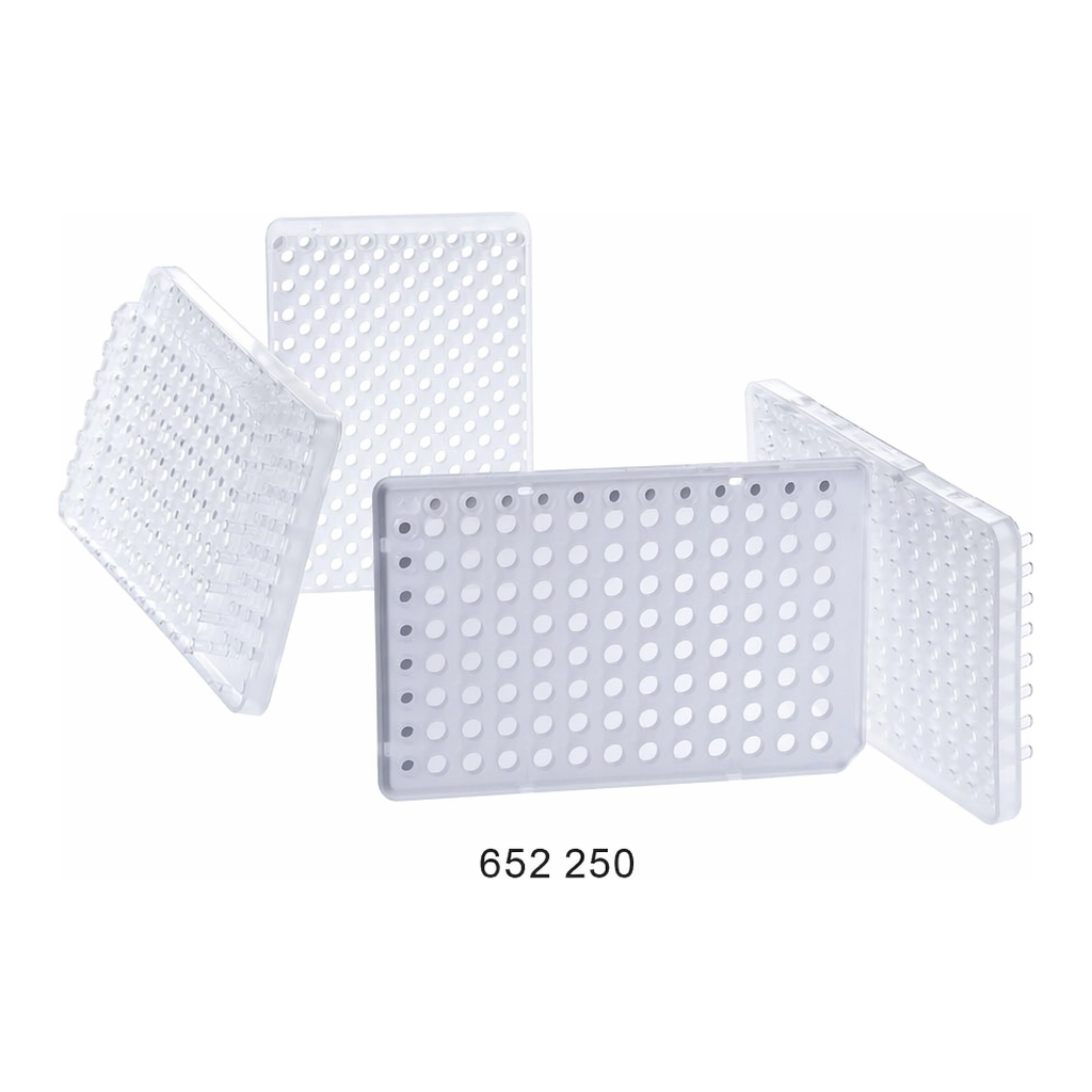 Greiner Bio One SAPPHIRE MICROPLATE, 96 WELL, PP, FOR PCR,NATURAL, WITHOUT SKIRT, UNIVERSAL, 10 PCS./BAG