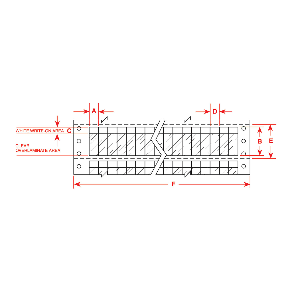 Brady DATAB Tedlar Self-Laminating Labels