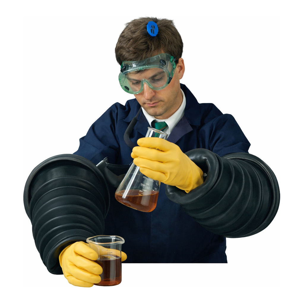 Merck Dry-box glove/sleeve assembly