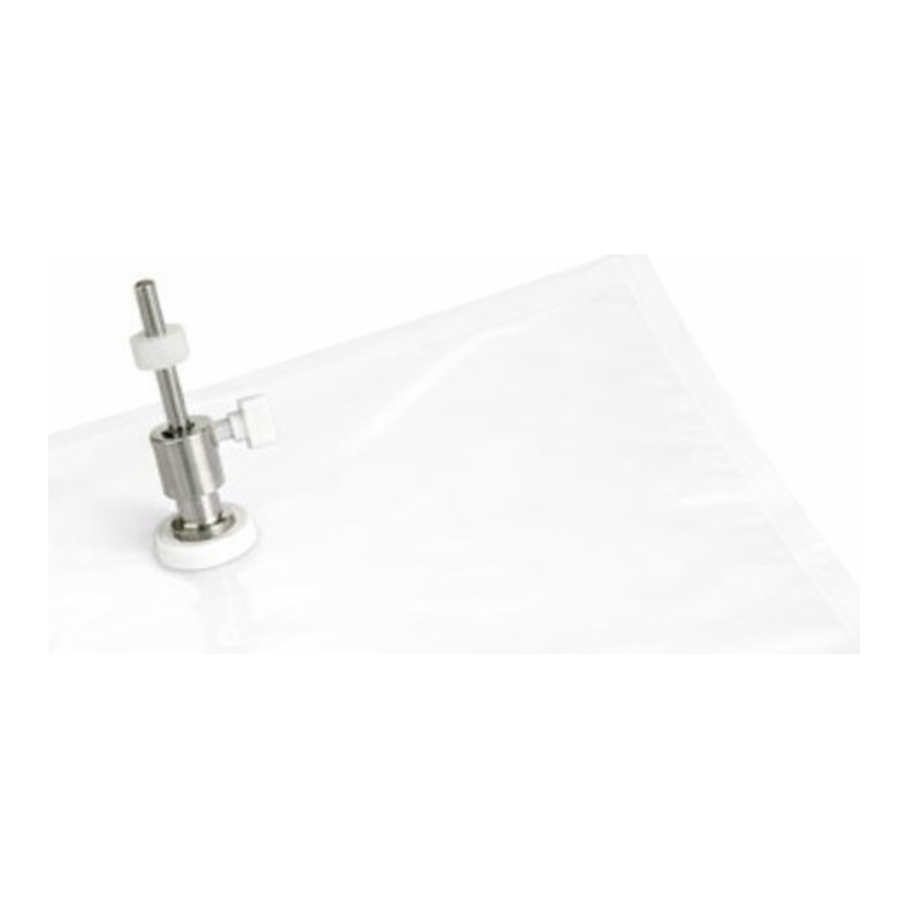 Restek Tedlar Bag, with ONLY Single Push/Pull Valve 10 Liter capacity, 11.75in x 22in, 5-pk
