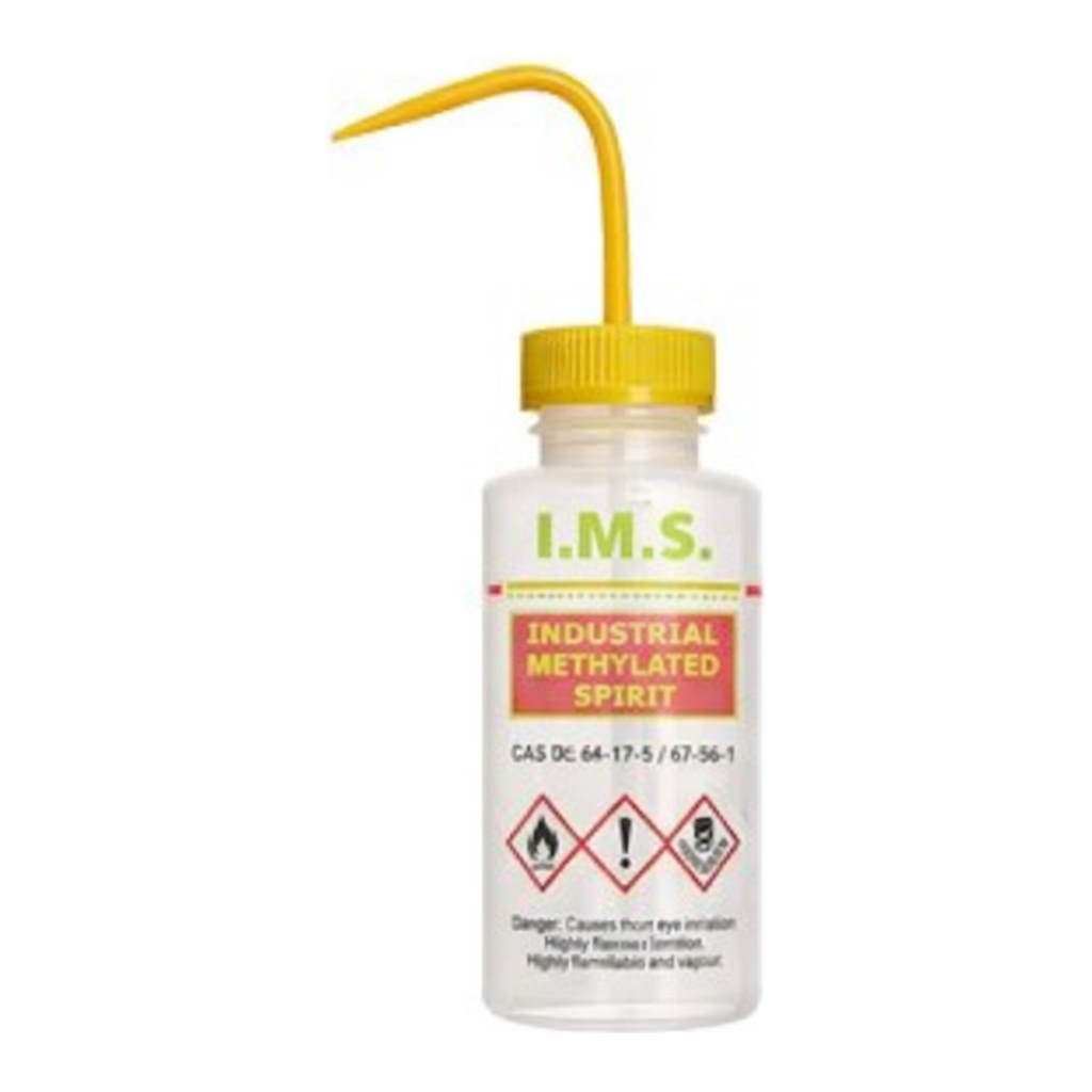 Merck AzlonÂ Multi-Lingual Safety Wash Bottles With Driplok Vapor Venting