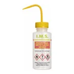 Merck Azlon Multi-Lingual Safety Wash Bottles With Driplok Vapor Venting