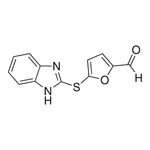 Merck 5-(1H-Benzoimidazol-2-ylsulfanyl)-furan-2-carbaldehyde
