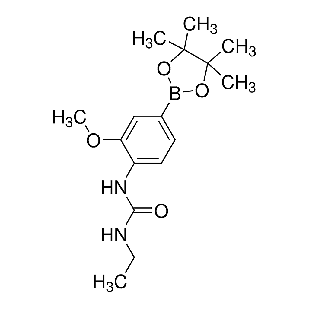 Merck 4-(3-Ethylureido)-3-methoxyphenylboronic acid, pinacol ester