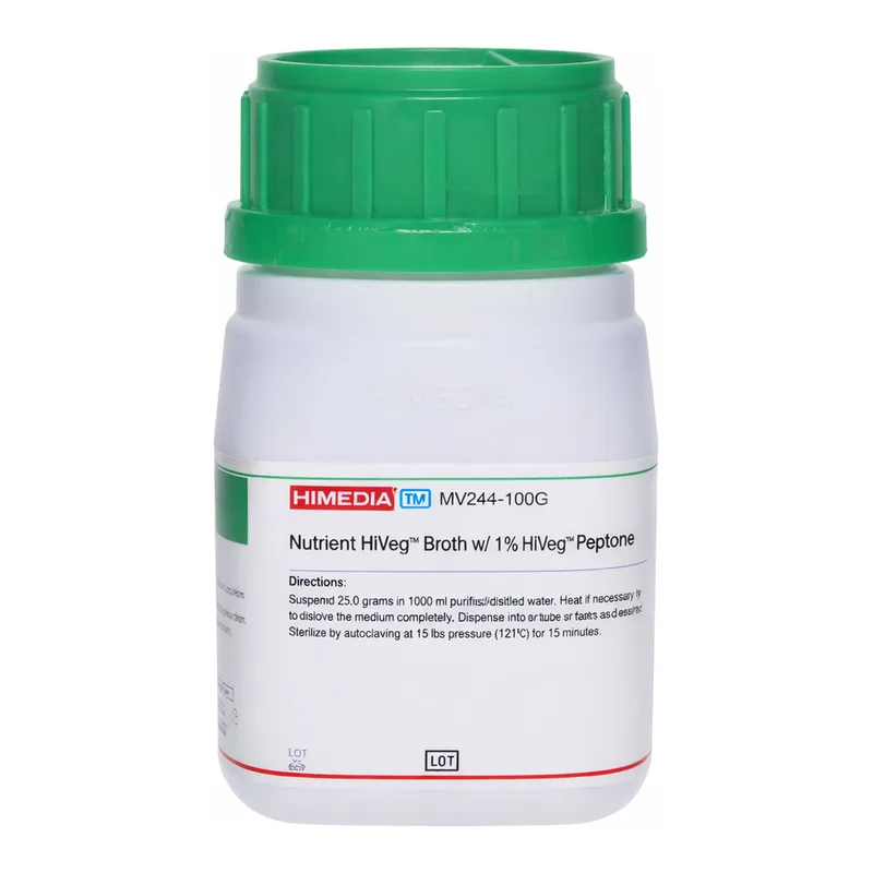Himedia Nutrient HiVeg Broth w/ 1% HiVeg Peptone