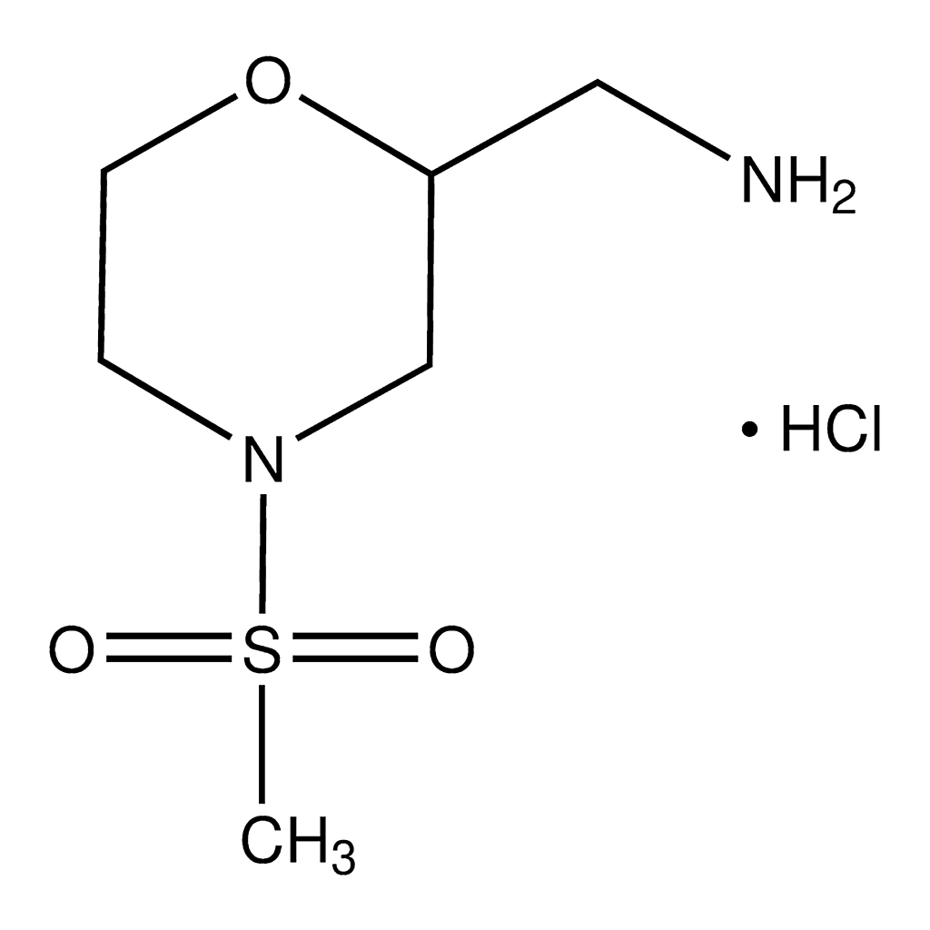Merck 1-[4-(Methylsulfonyl)-2-morpholinyl]methanamine hydrochloride