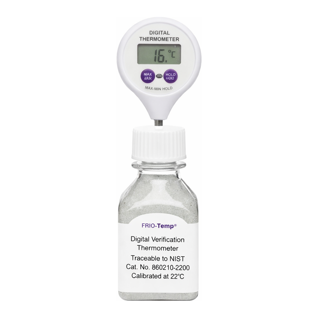 Merck SP Bel-Art(R) H-B Frio-Temp(R) Calibrated Electronic Verification Lollipop Stem Thermometer