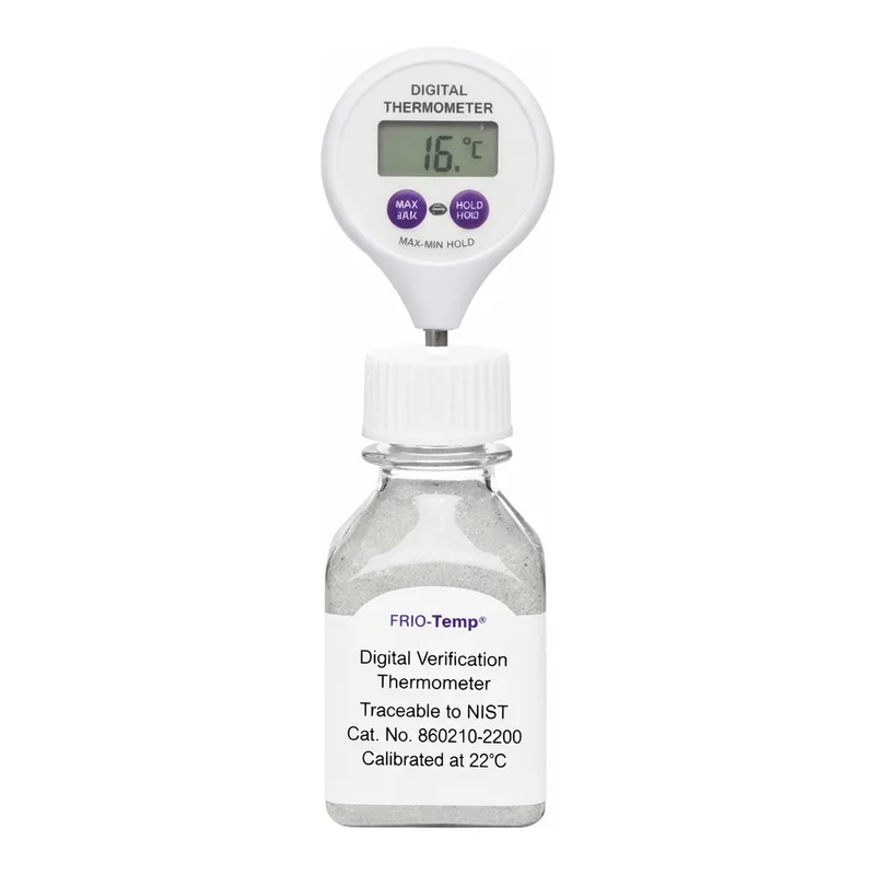 Merck SP Bel-Art(R) H-B Frio-Temp(R) Calibrated Electronic Verification Lollipop Stem Thermometer