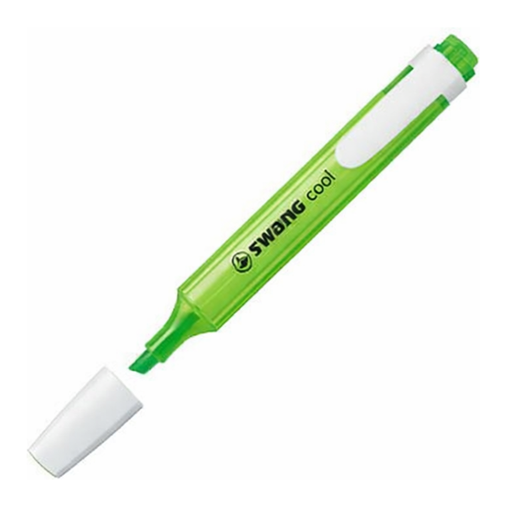 OFFICENEX 스타빌로 스윙쿨형광펜(4.0mm 그린)