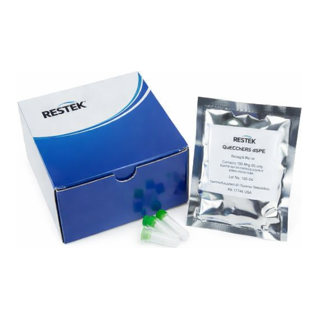 Restek QuEChERS SPE, Q-sep Q210 Micro-Centrifuge Tube 2mL 150mg, MgSO4,25mg PSA, 100-pk Packaged
