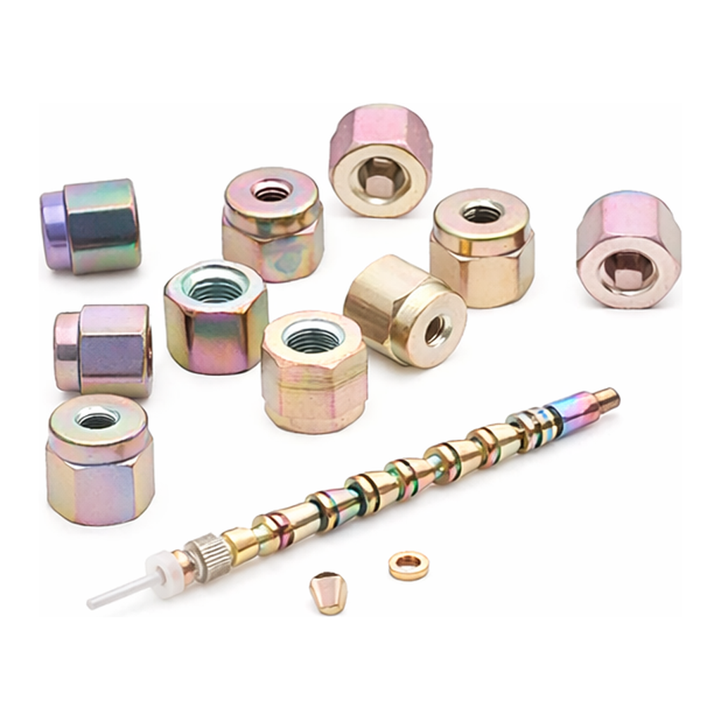 Agilent 1/16in UltiMetal Plus Ferrule Set, 10/PK