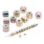 Agilent 1/16in UltiMetal Plus Ferrule Set, 10/PK