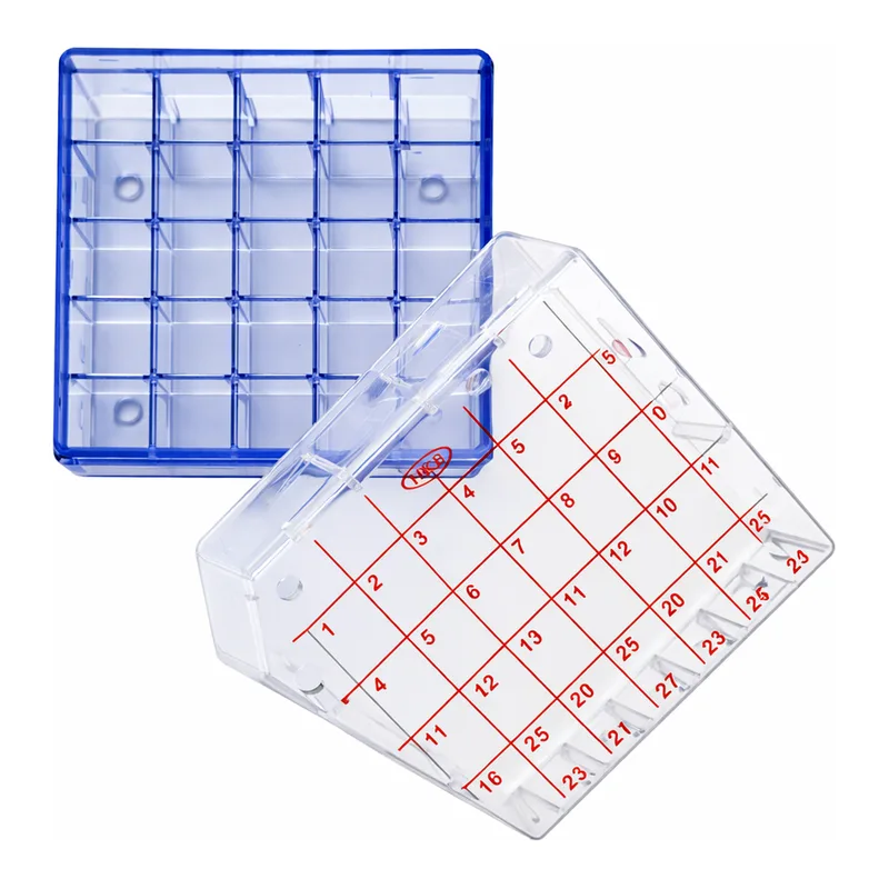 한국바이오사이언스 1.2ml/1.8ml Cryovial case 25홀 냉동바이알 케이스