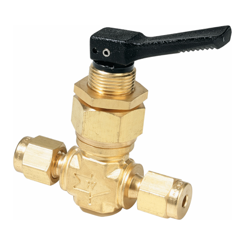 Merck SWAGELOK 0GS2-A,BRASS TOGGLE VALVE 1/8X&