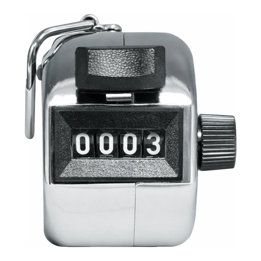 Daihan Science Hand Tally Counter, for Multi-use, Pocket-sizeWith Records up to 9999 Digits, 탤리