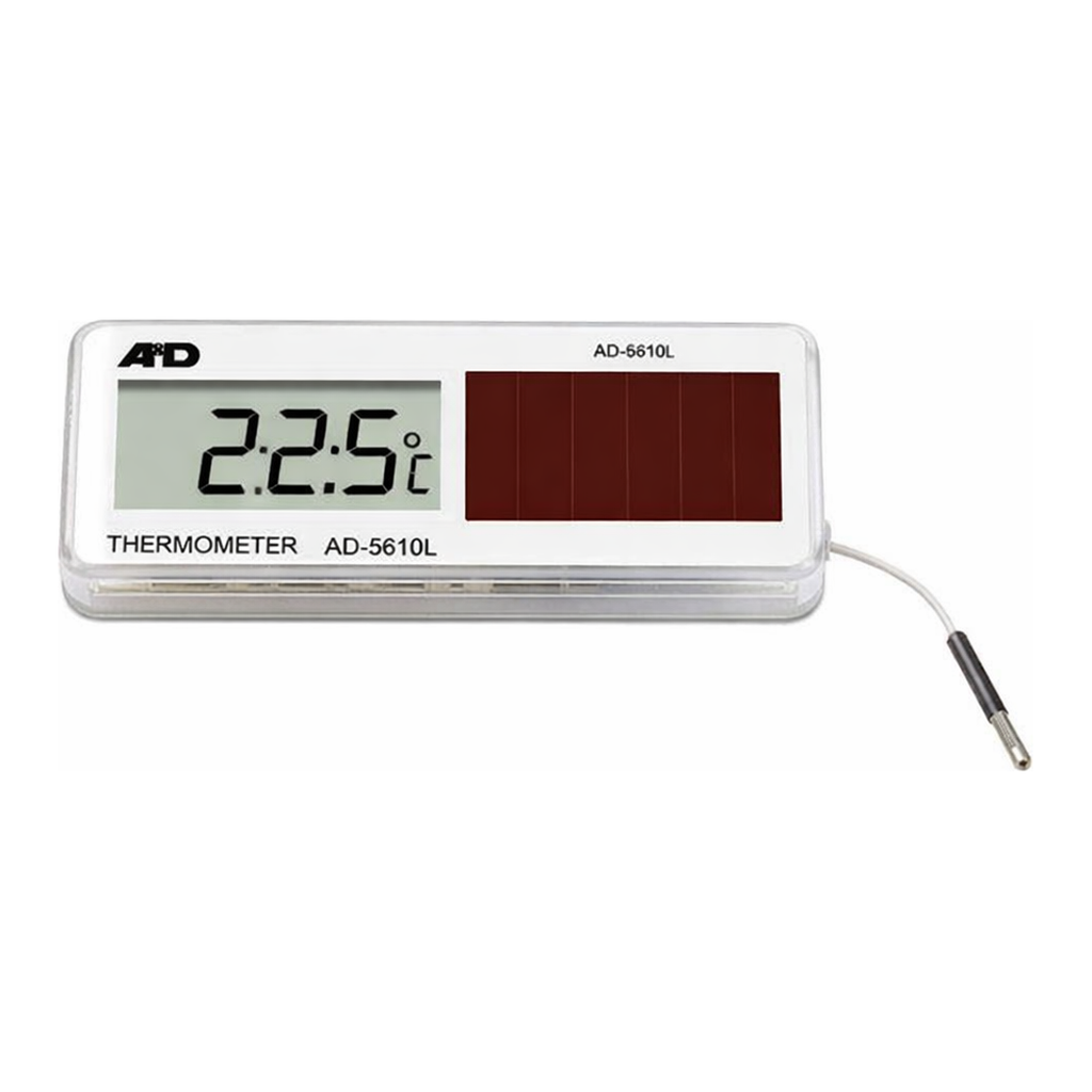AS ONE Thermometer (Solar Battery), 솔라 온도계