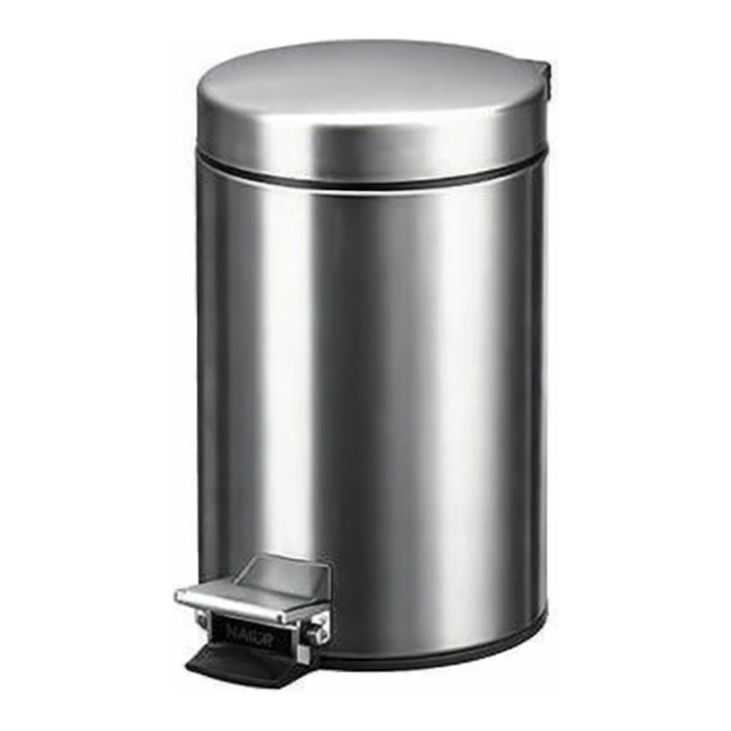 AS ONE Pedal Operated Waste Basket, 페달 개폐형 쓰레기통