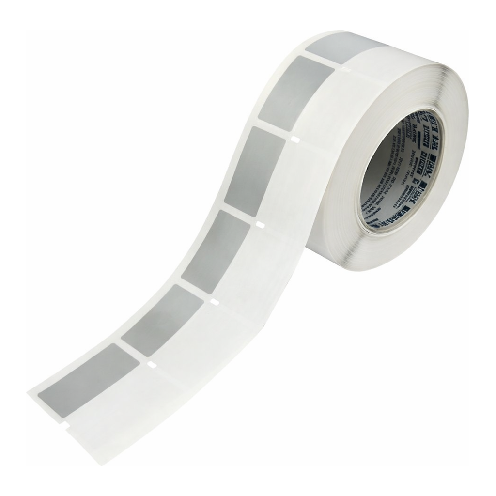 Brady 3" Core Print and Protect Metallized Polyester Labels with Overlaminate