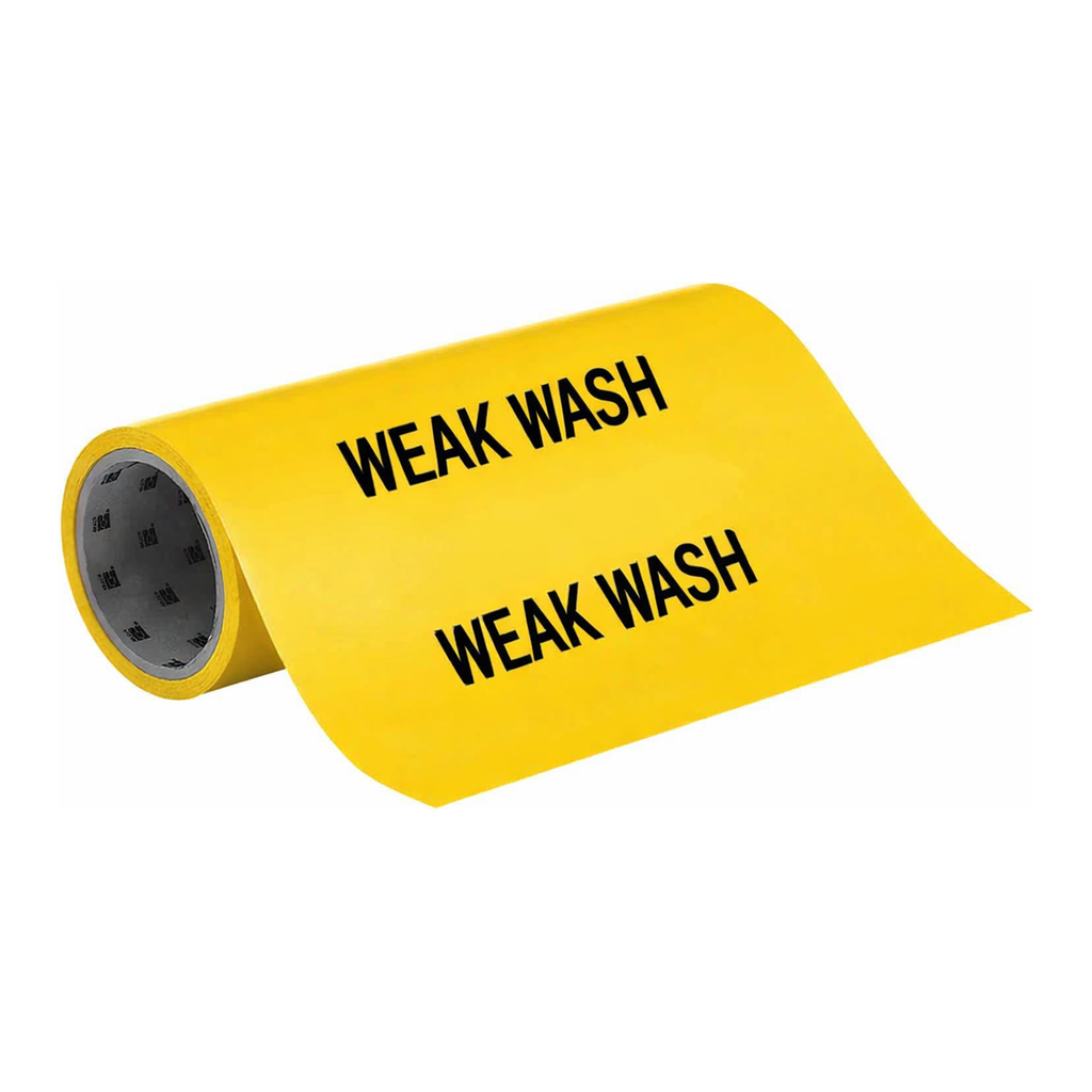Brady WEAK WASH Roll Form Pipe Marker