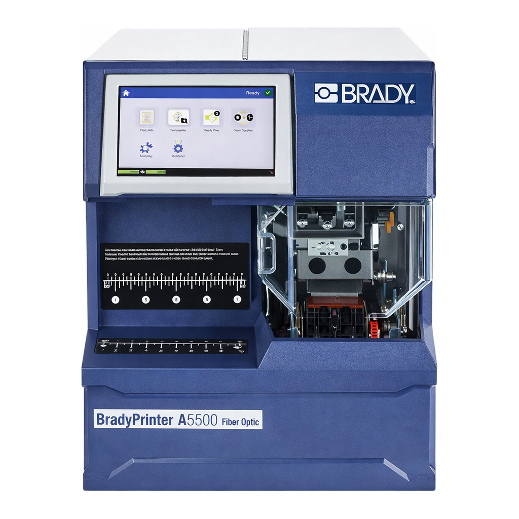Brady BradyPrinter A5500 Fiber Optic Flag Printer Applicator with Product and Wire ID Software Suite