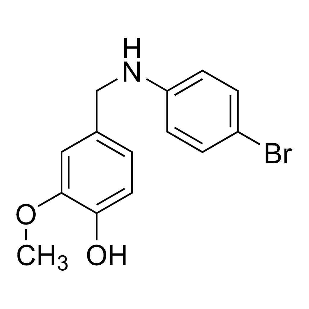 Merck 4-(((4-Bromophenyl)amino)methyl)-2-methoxyphenol