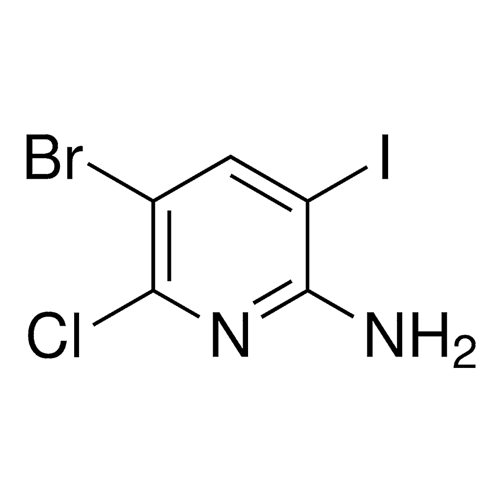 Merck 5-Bromo-6-chloro-3-iodopyridin-2-amine