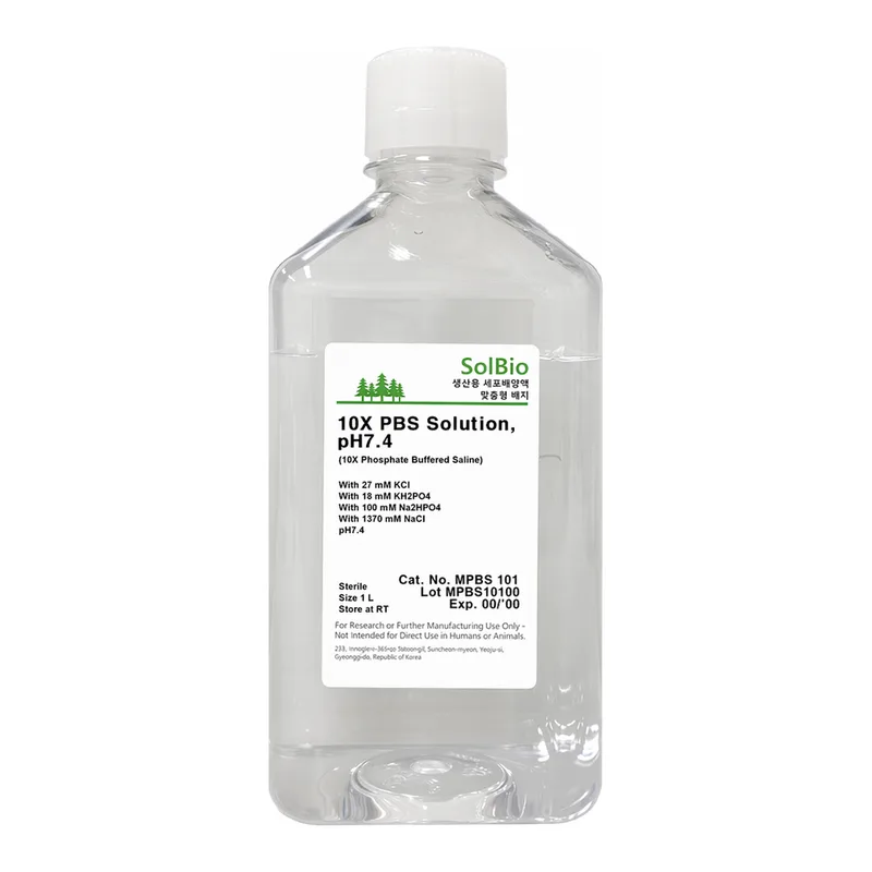솔바이오팜 10X PBS Solution, pH7.4