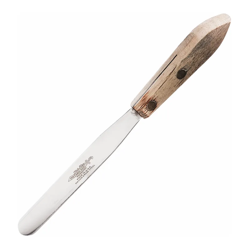 Thermo Fisher Scientific Stainless Steel Spatula w/ Hardwood Handle