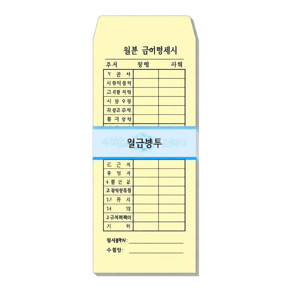 OFFICENEX 월급 봉투 (105*220,100매)