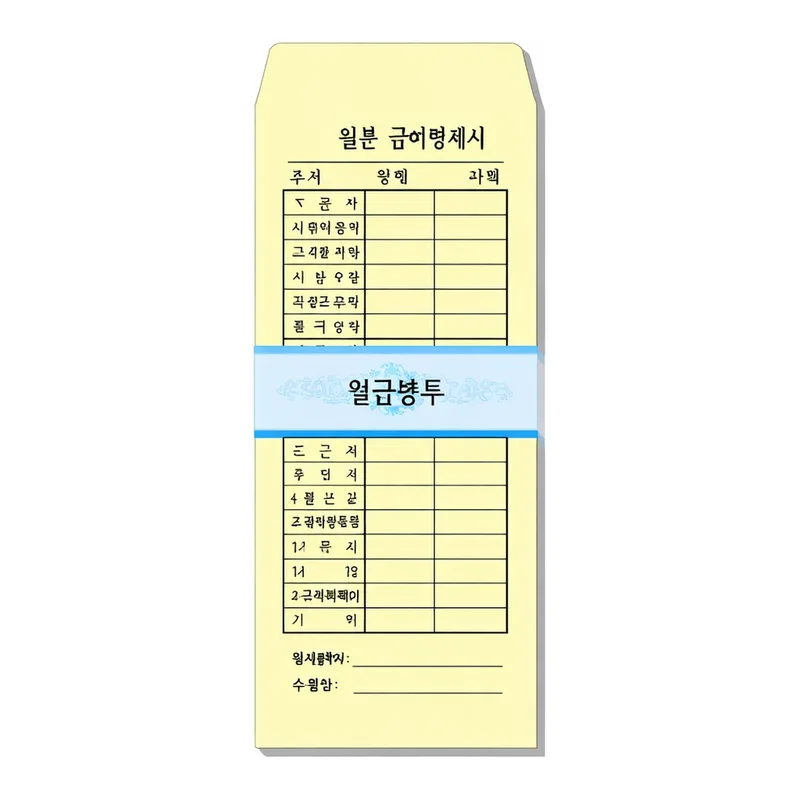 OFFICENEX 월급 봉투 (105*220,100매)