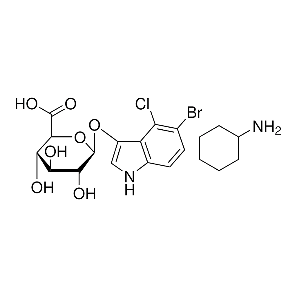 Merck 5-Bromo-4-chloro-3-indolyl beta-D-glucuronide cyclohexylammonium salt