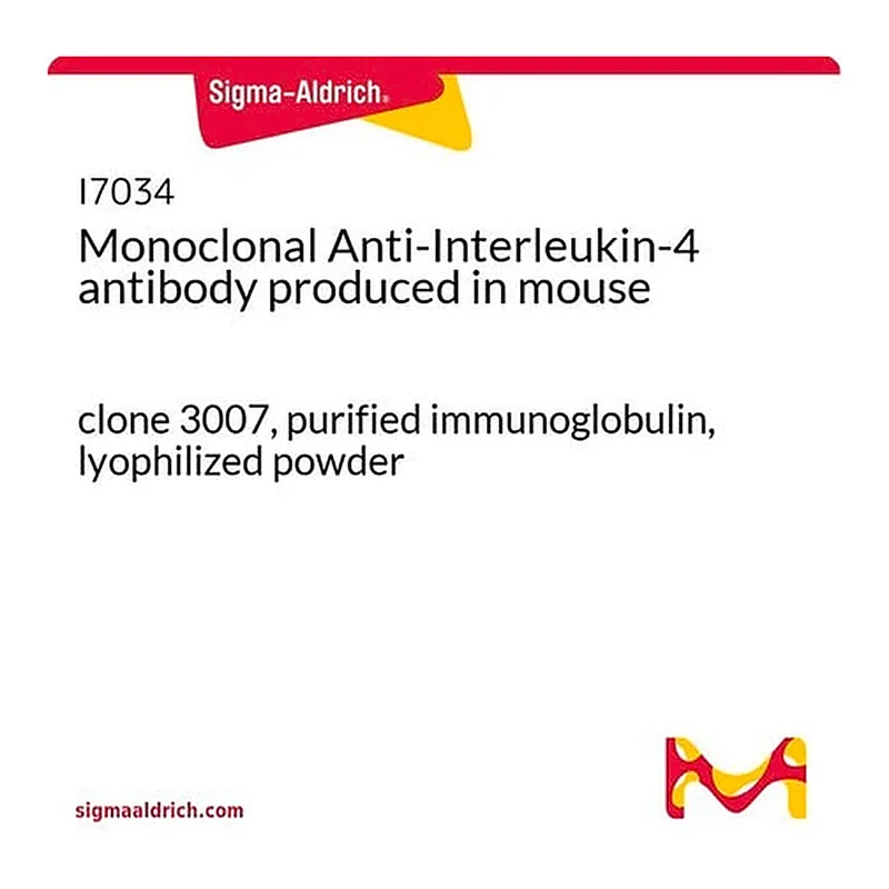 Merck Monoclonal Anti-Interleukin-4 antibody produced in mouse